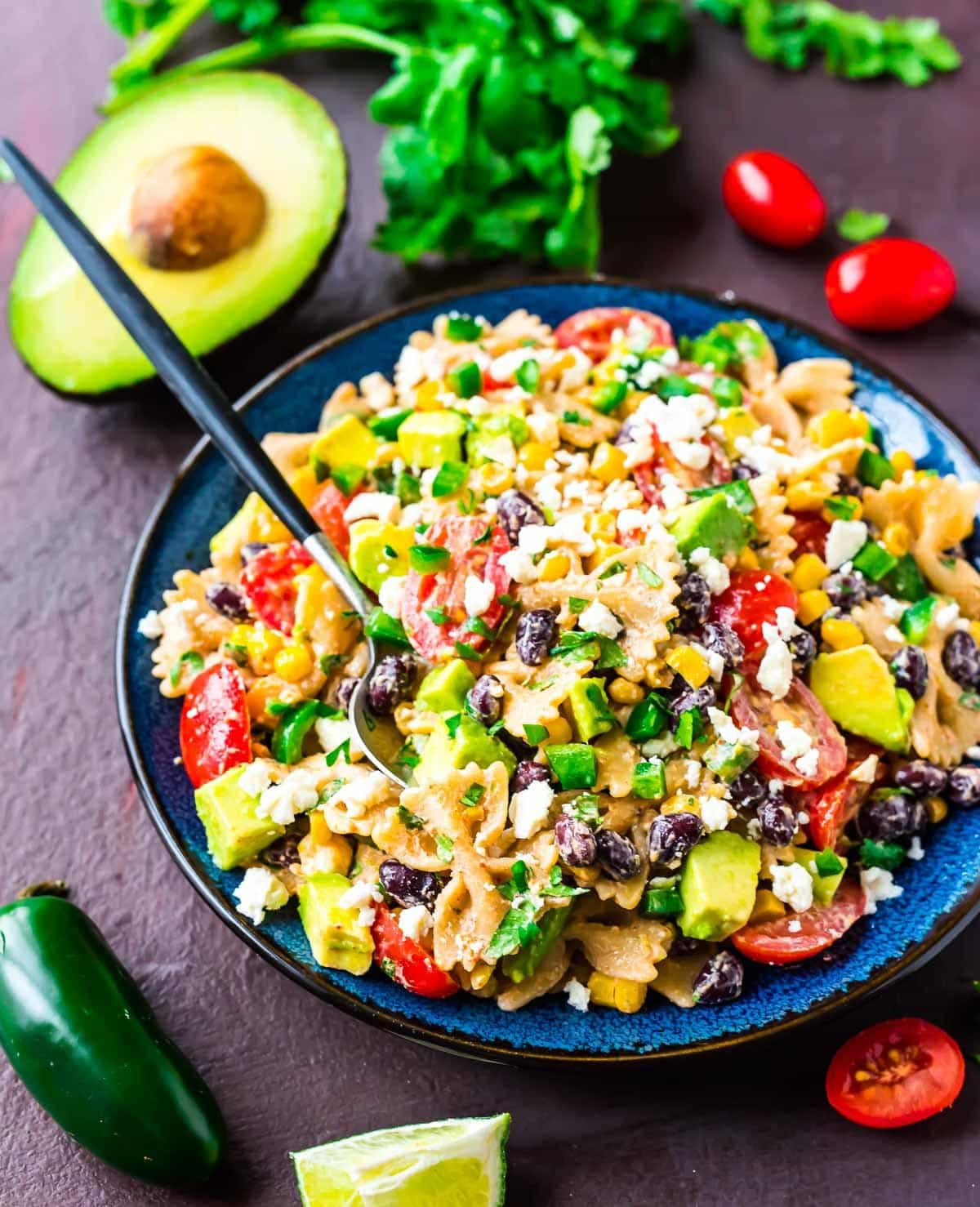 Mexican Pasta Salad
 Mexican Pasta Salad with Creamy Southwestern Dressing