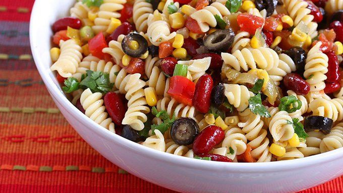 Mexican Pasta Salad
 Spicy Mexican Pasta Salad