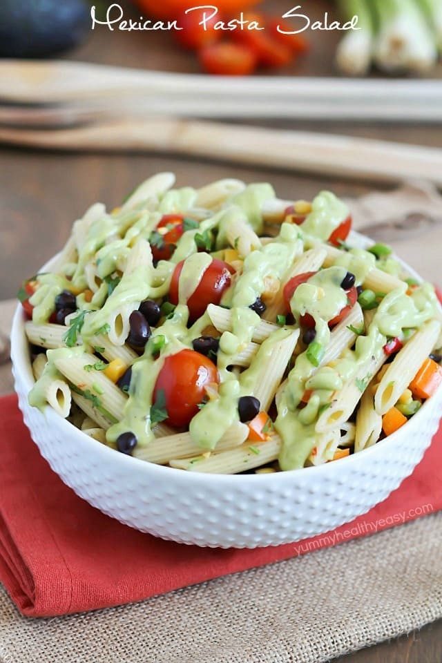 Mexican Pasta Salad
 Mexican Pasta Salad Yummy Healthy Easy