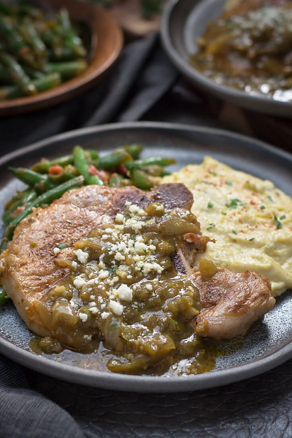 Mexican Pork Chops
 Mexican Pork Chops Recipe with Chile Chili Verde Sauce