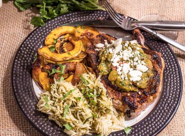 Mexican Pork Chops
 mexican pork chops with salsa