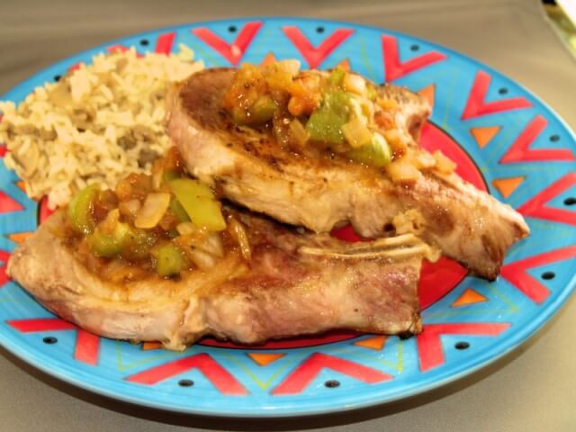 Mexican Pork Chops
 Dieters Mexican Pork Chops Recipe