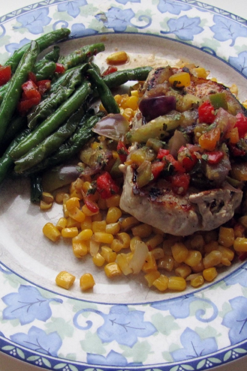 Mexican Pork Chops
 Mexican Pork Chops with Veggies Weight Watchers