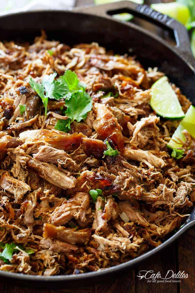 Mexican Pork Recipes
 Crispy Pork Carnitas Mexican Slow Cooked Pulled Pork