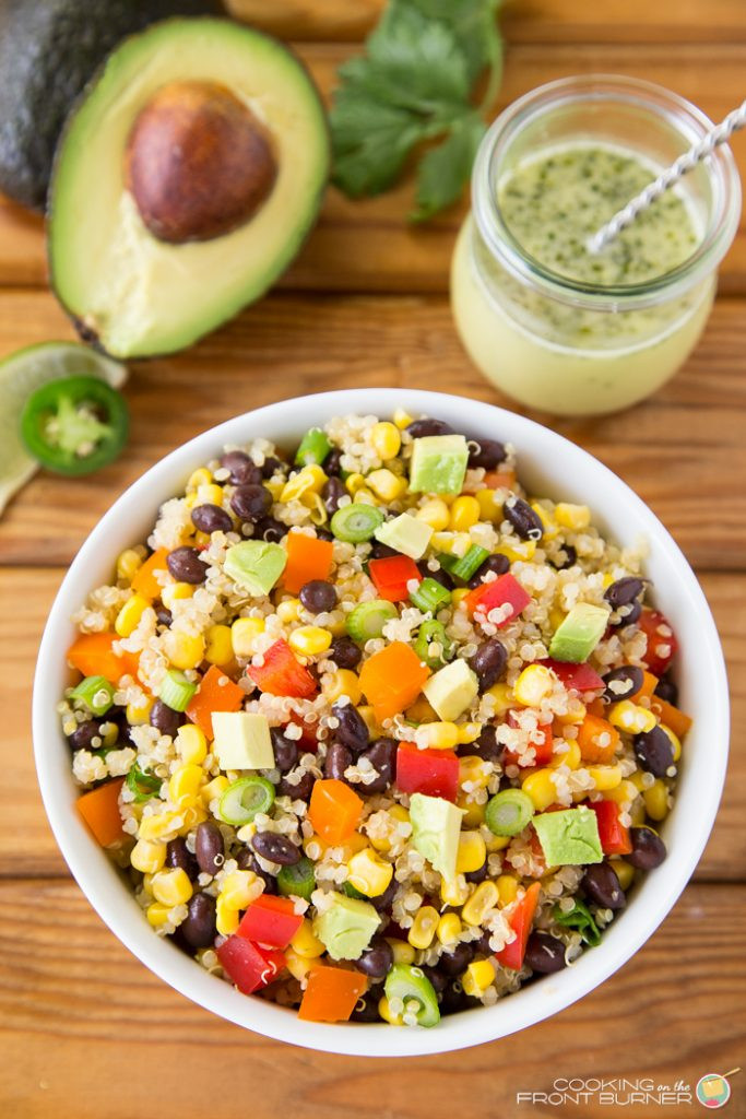 Mexican Quinoa Salad
 MEXICAN QUINOA SALAD