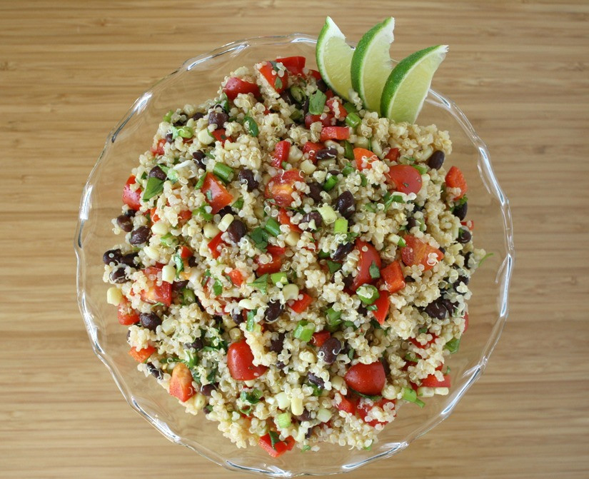 Mexican Quinoa Salad
 The Garden Grazer Mexican Quinoa Salad