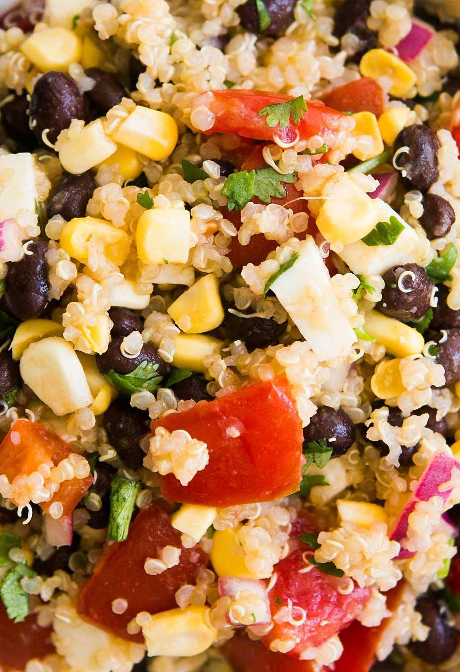 Mexican Quinoa Salad
 Mexican Quinoa Salad with Black Beans Corn and Tomatoes