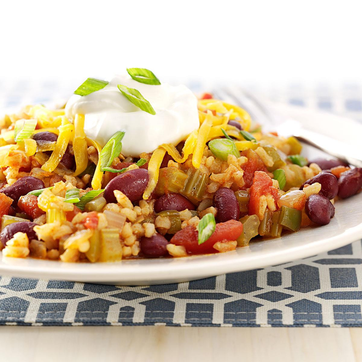 Mexican Rice And Beans Recipe
 Mexican Beans and Rice Recipe