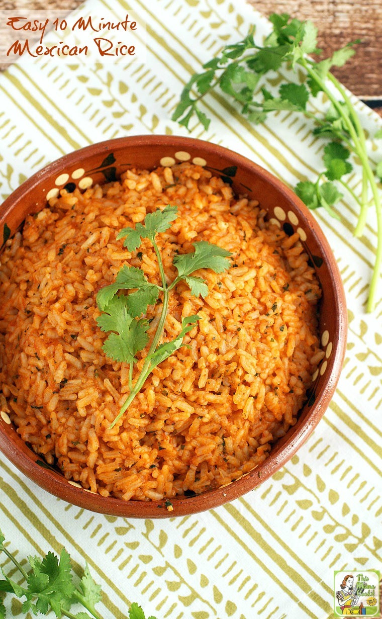 Mexican Rice Recipes
 Easy 10 Minute Mexican Rice
