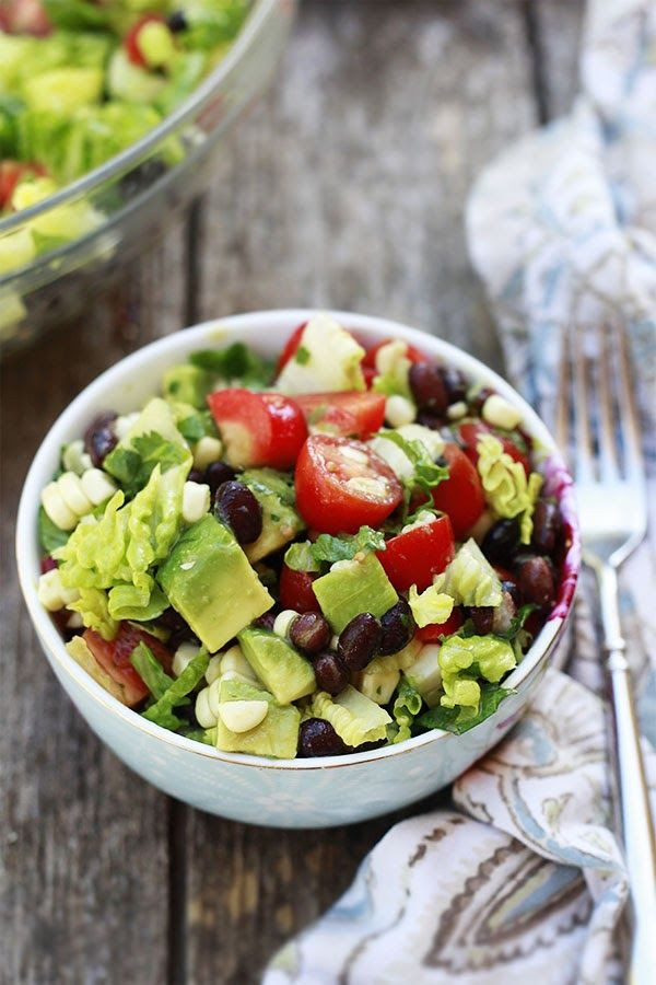 Mexican Salad Recipes
 17 Best images about Lettuce works every time on Pinterest