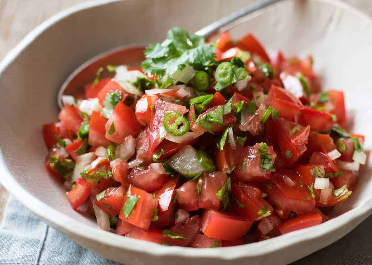 Mexican Salsa Recipe
 Pico de Gallo Authentic Mexican Salsa