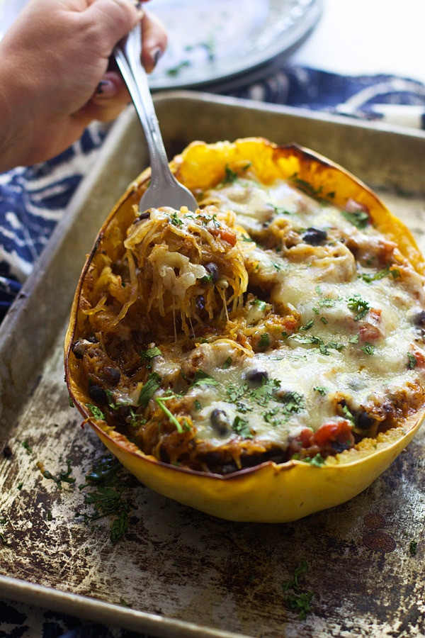 Mexican Squash Recipes
 Roasted Mexican Spaghetti Squash Cooking for Keeps