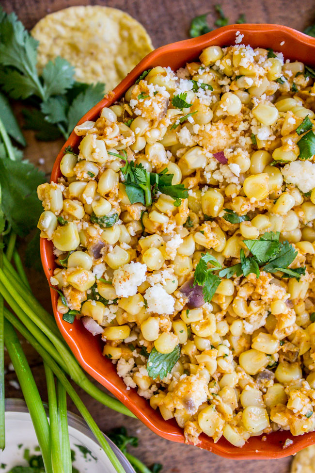 Mexican Street Corn Dip
 Mexican Street Corn Dip Elote The Food Charlatan