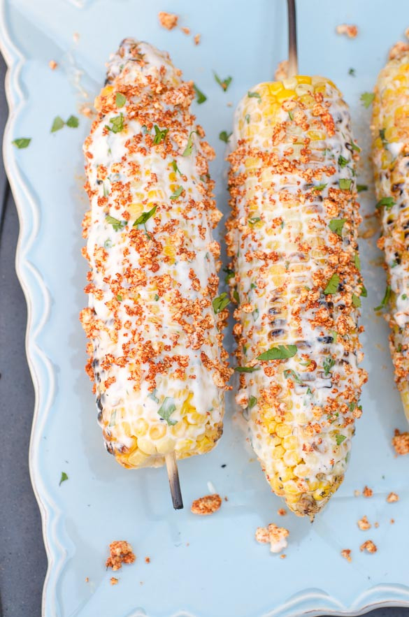 Mexican Street Corn On The Cob
 Mexican Street Corn