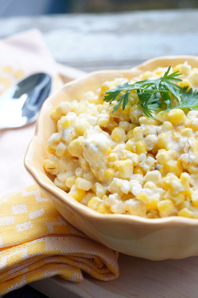 Mexican Street Corn Salad
 Grilled Mexican Street Corn Salad