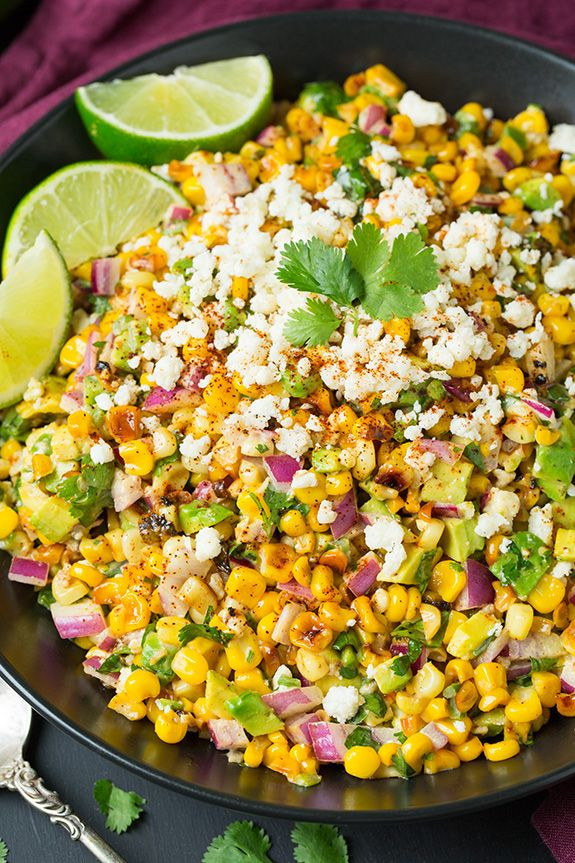 Mexican Street Corn Salad
 Mexican Street Corn Salad with Avocado – Cooking Classy
