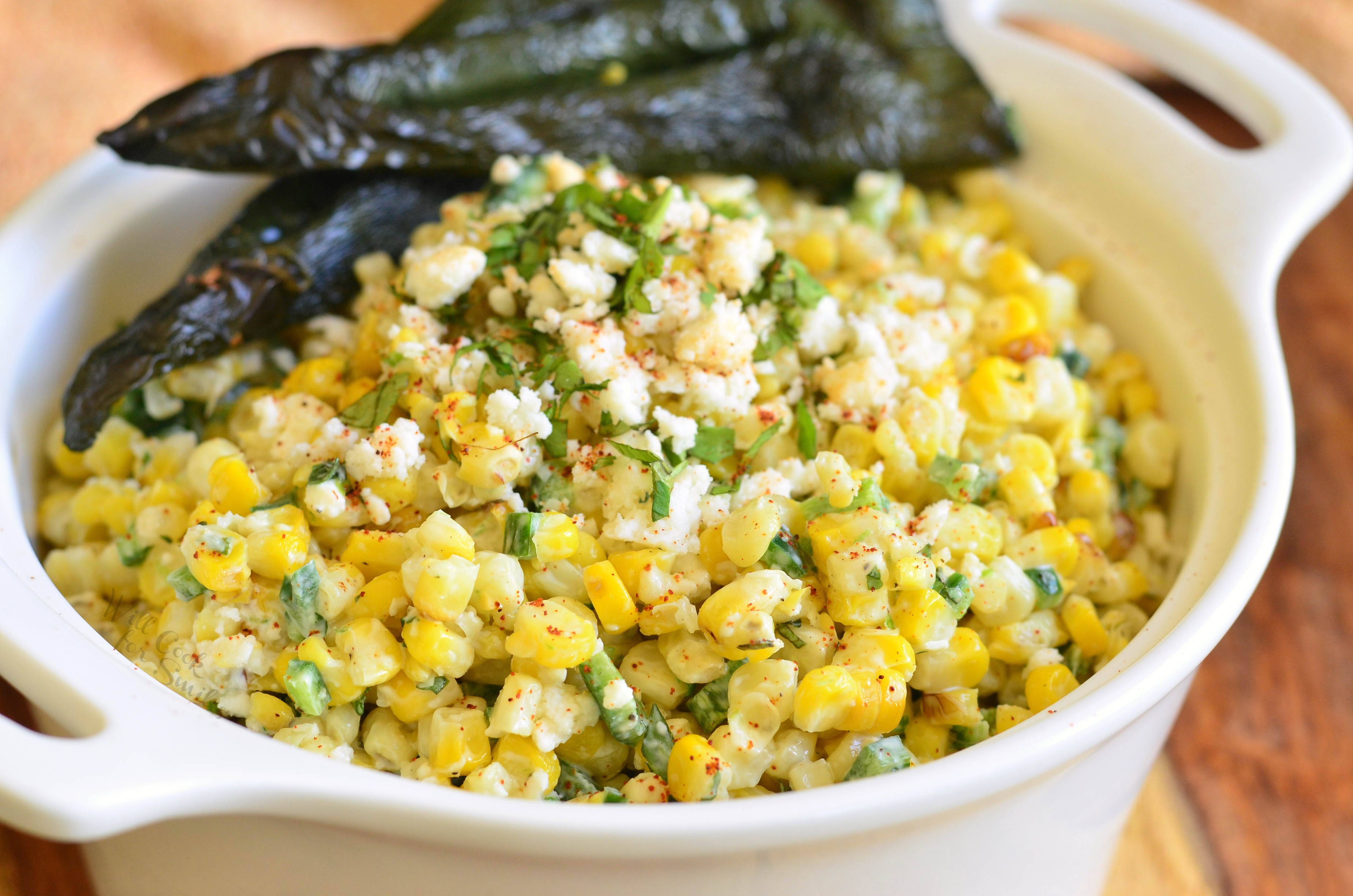 Mexican Street Corn Salad
 Mexican Street Corn Salad Will Cook For Smiles