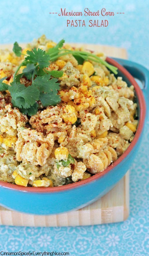 Mexican Street Corn Salad
 Mexican Street Corn Pasta Salad