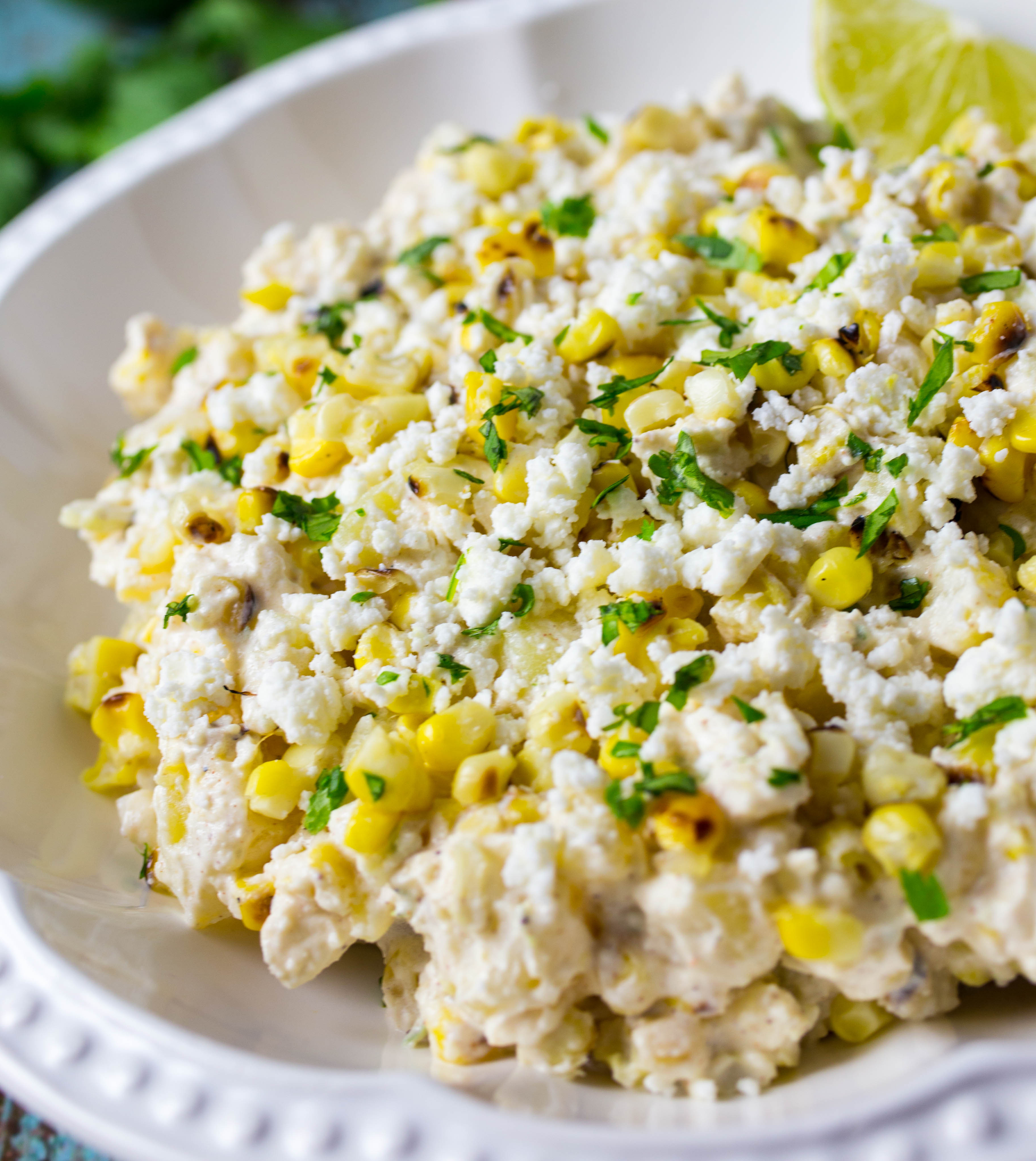 Mexican Street Corn Salad
 Mexican Street Corn Potato Salad