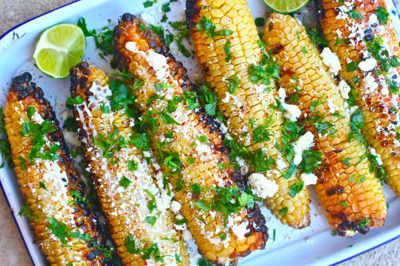 Mexican Style Corn
 Mexican Style Corn on the Cob The Seaside Baker