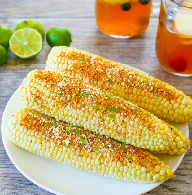 Mexican Style Corn
 Mexican Style Grilled Corn Kirbie s Cravings