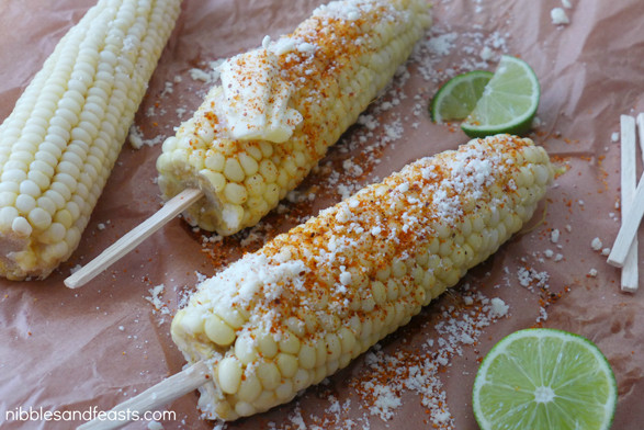 Mexican Style Corn
 Mexican Style Street Corn