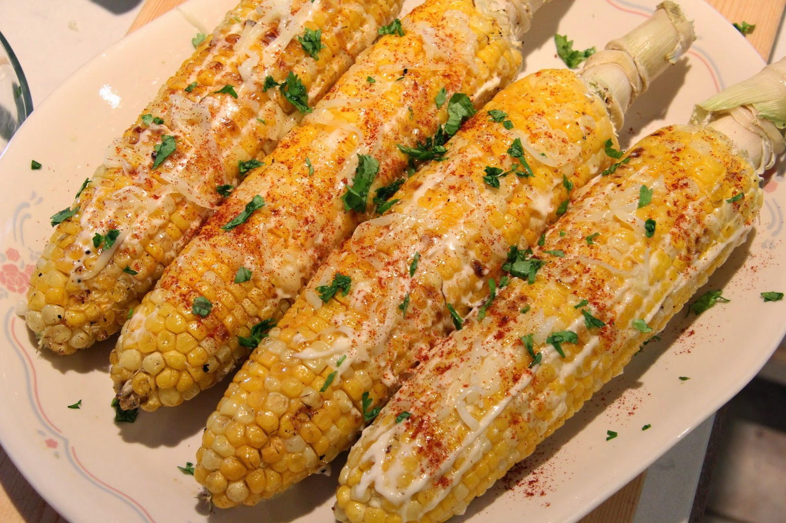 Mexican Style Corn
 Mexican Style Corn on the Cob Foo elove