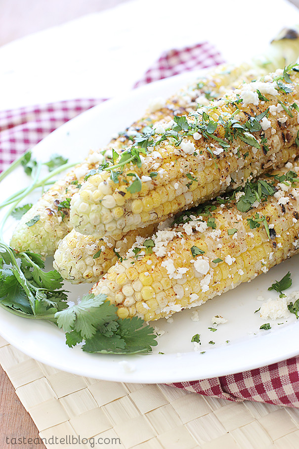 Mexican Style Corn
 Mexican Style Grilled Corn Taste and Tell