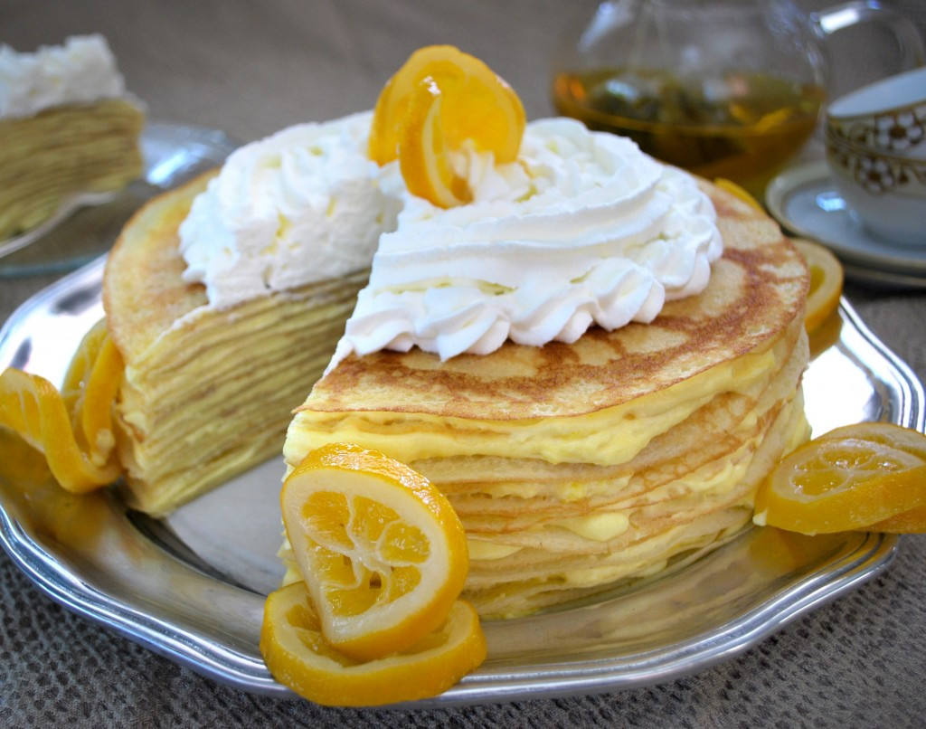 Meyer Lemon Cake
 Meyer Lemon Crepe Cake