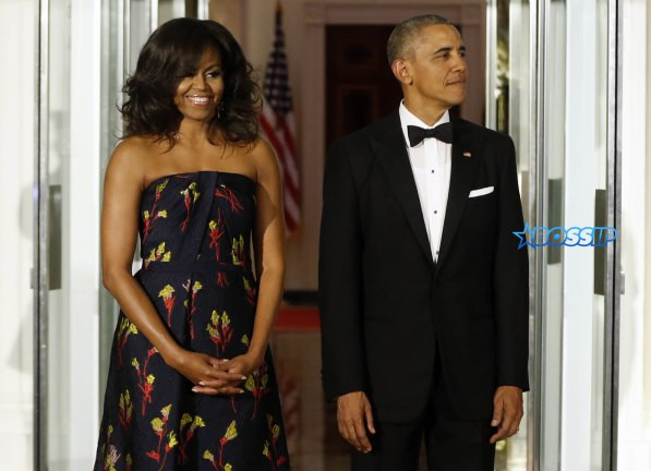 Michelle Obama State Dinner 2016 Dress
 Michelle Obama’s Jason Wu State Dinner Dress