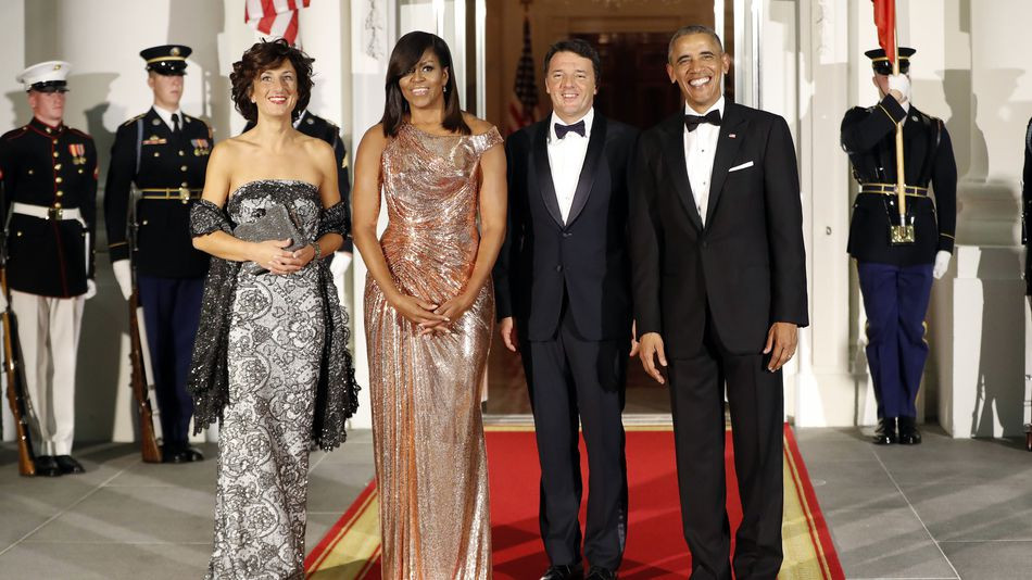 Michelle Obama State Dinner 2016 Dress
 Michelle Obama slays final state dinner with this stunning