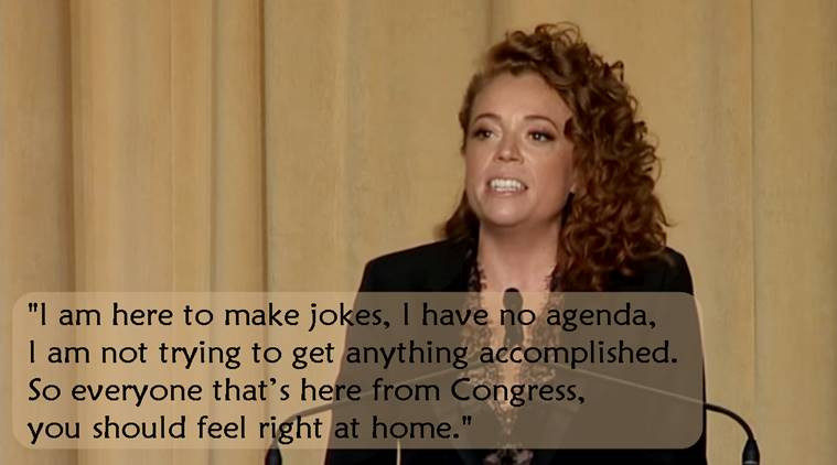 Michelle Wolf Dinner
 VIDEO edian Michelle Wolf satirically slams Donald