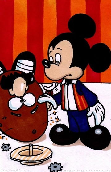 Mickey Rooney'S Potato Fantasy
 17 Best images about mickey mouse and Minnie on Pinterest