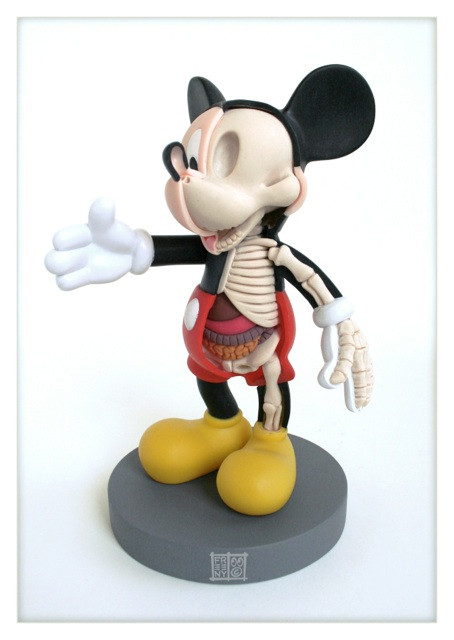Mickey Rooney'S Potato Fantasy
 Esculturas Anatoma de personajes por Jason Freeny
