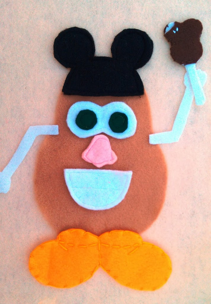 Mickey Rooney'S Potato Fantasy
 DIY Disney Felt Potato Heads Perfect For Any Disney Fan