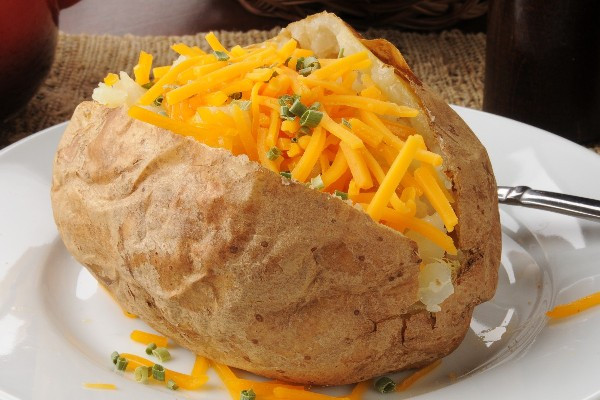 Microwave Baked Potato
 Microwave Baked Potato