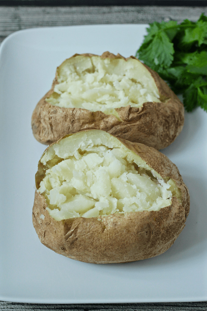 Microwave Baked Potato
 microwave baked potato