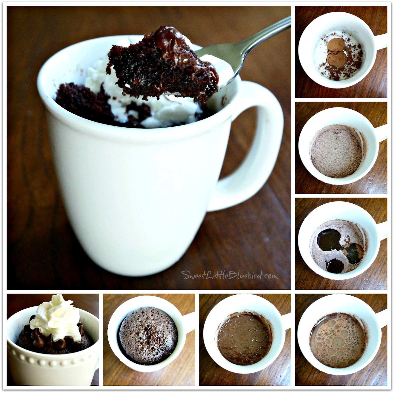 Microwave Cake In A Mug
 Crazy Cake in a Mug No Eggs Milk or Butter Ready in