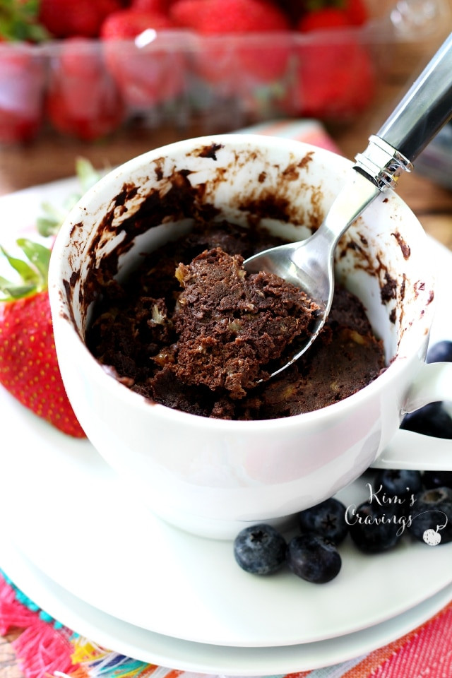 Microwave Desserts With Few Ingredients
 Chocolate Banana Protein Mug Cake Kim s Cravings