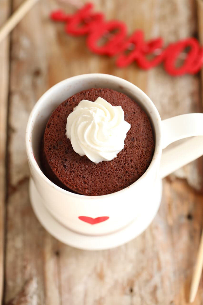 Microwave Mug Cake
 Red Velvet Microwave Mug Cake Gemma’s Bigger Bolder Baking
