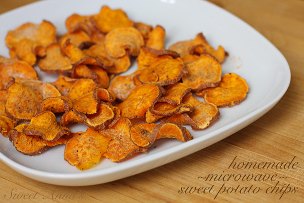 Microwave Sweet Potato Recipe
 easy homemade microwave sweet potato chips