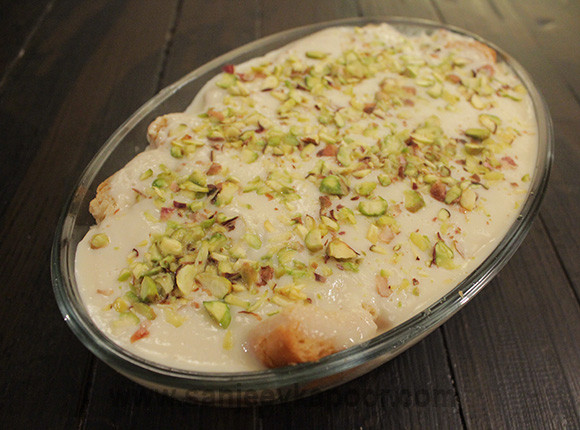 Middle Eastern Dessert Recipe
 How to make Aish El Saraya Middle Eastern Dessert