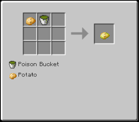 Minecraft Poison Potato
 [1 7 10] EvilCraft Mod Download