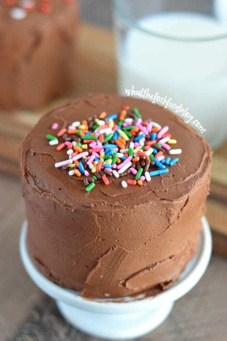 Mini Chocolate Cake
 Mini Chocolate Layer Cake Recipe What the Fork