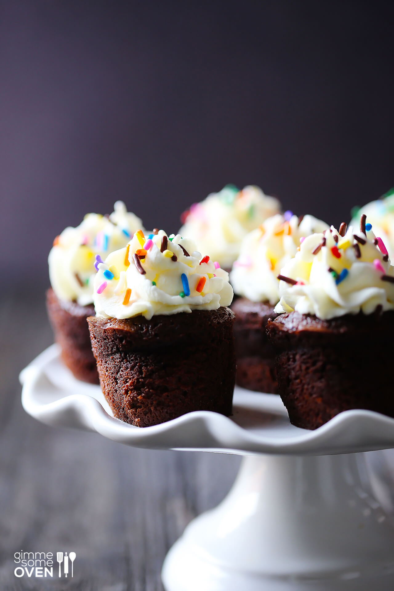 Mini Chocolate Cake
 Mini Flourless Chocolate Cakes