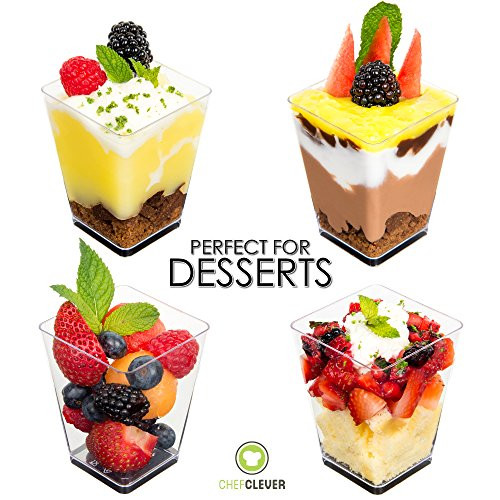 Mini Dessert Cup Recipes
 Mini Dessert Cups Appetizer Bowls with Spoons and Recipe