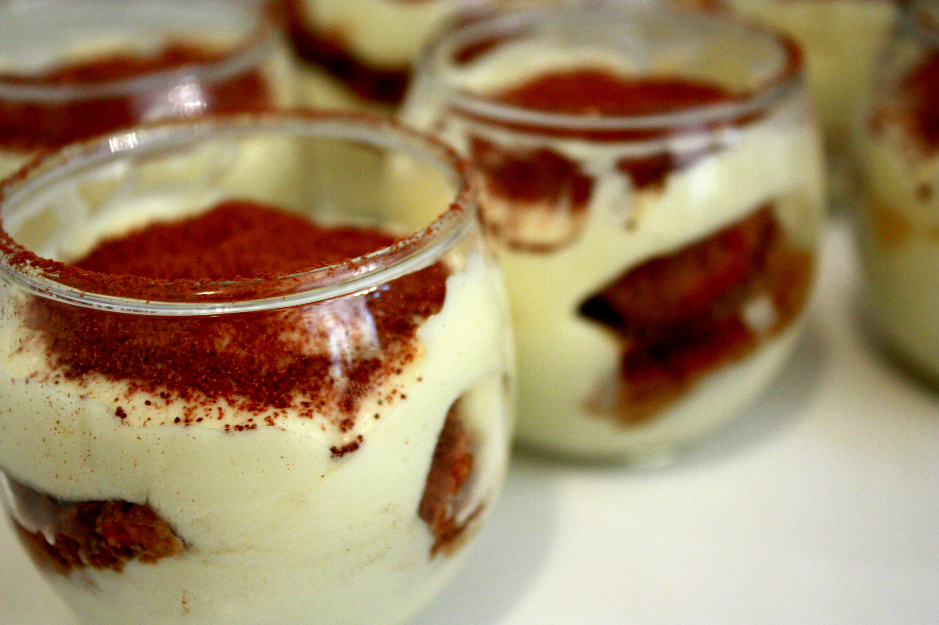 Mini Dessert Cup Recipes
 Dinner Party Tiramisu Cups