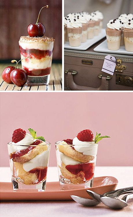 Mini Dessert Recipes For Parties
 Shot glasses Deserts and Read more on Pinterest