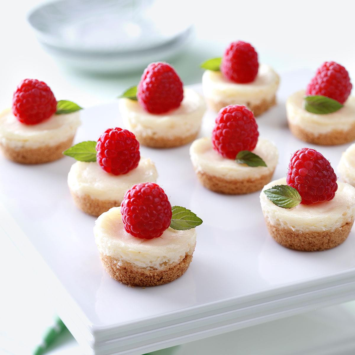 Mini Dessert Recipes For Parties
 Berry Mini Cheesecakes Recipe