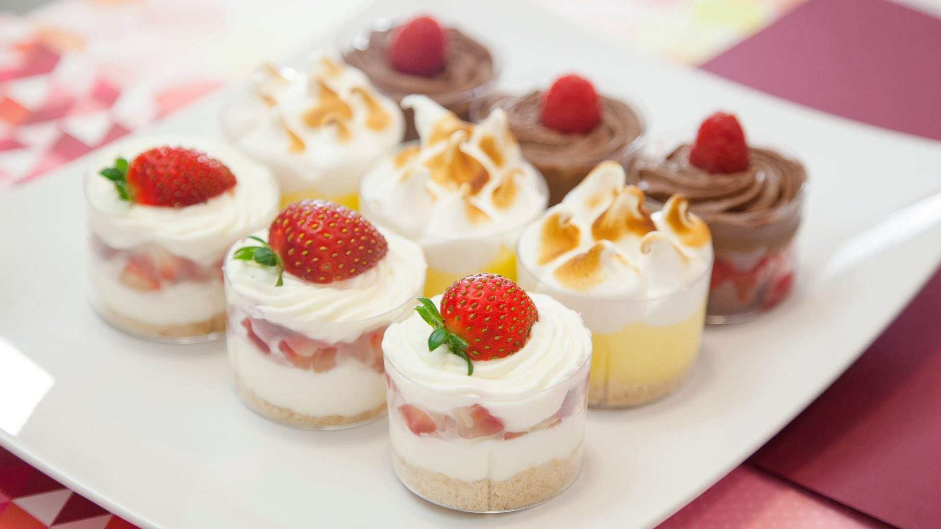 Mini Dessert Recipes For Parties
 Love These Mini Desserts … Raspberry Brownie Strawberry